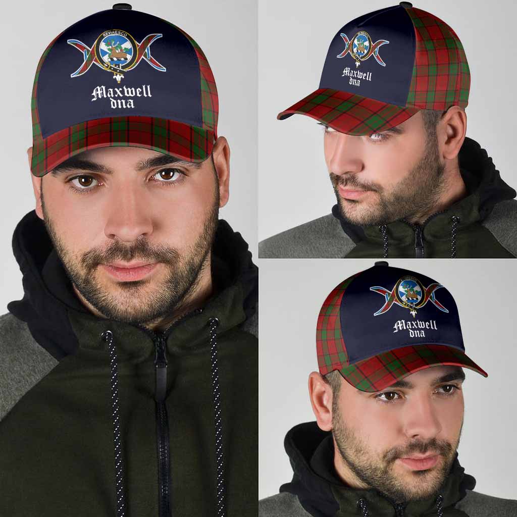 Maxwell Clan DNA Tartan Classic Cap - Tartan Vibes Clothing