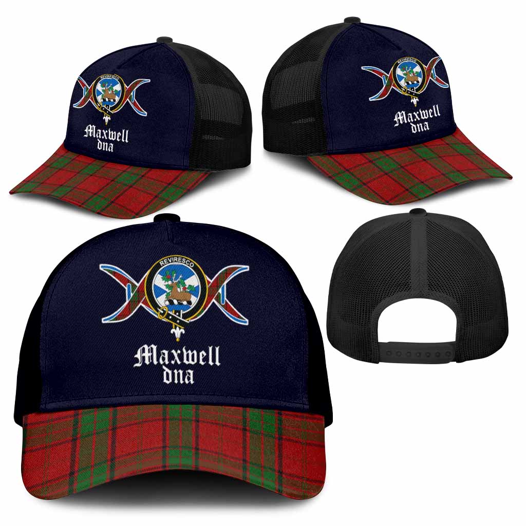 Maxwell Clan DNA Tartan Mesh Trucker Cap - Tartan Vibes Clothing