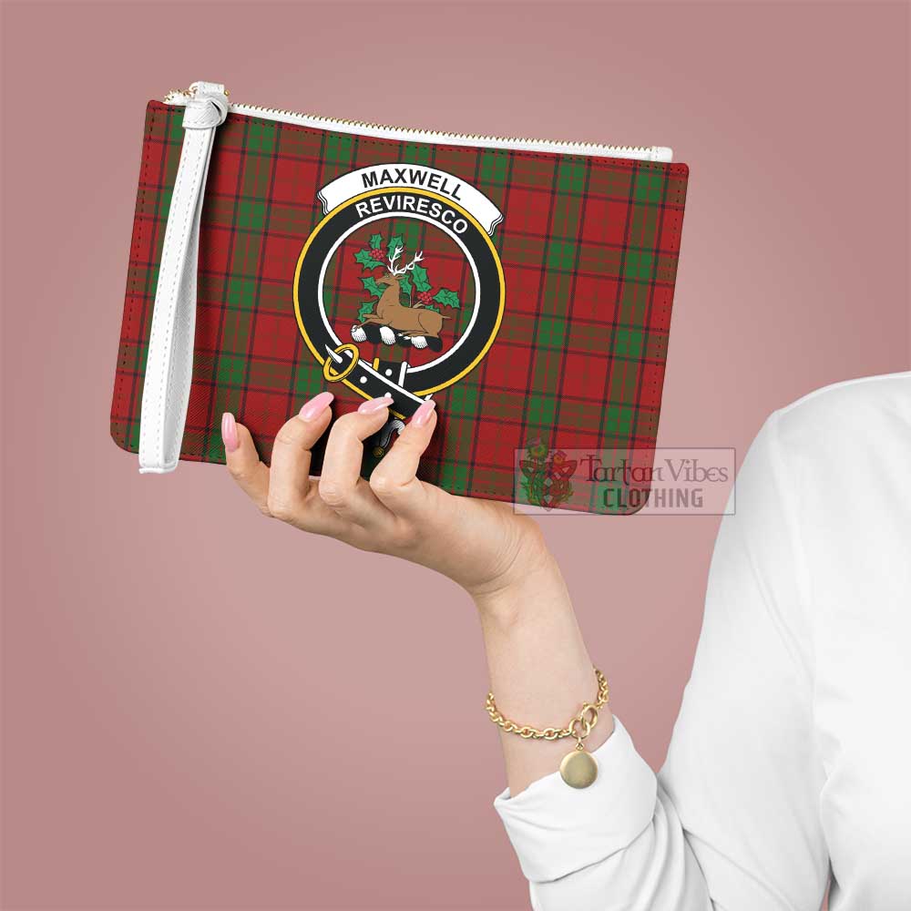 Tartan Vibes Clothing Maxwell Family Crest Tartan Clutch Bag