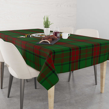 Maxwell Hunting Tatan Tablecloth with Family Crest