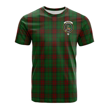 Maxwell Hunting Tartan T-Shirt with Family Crest