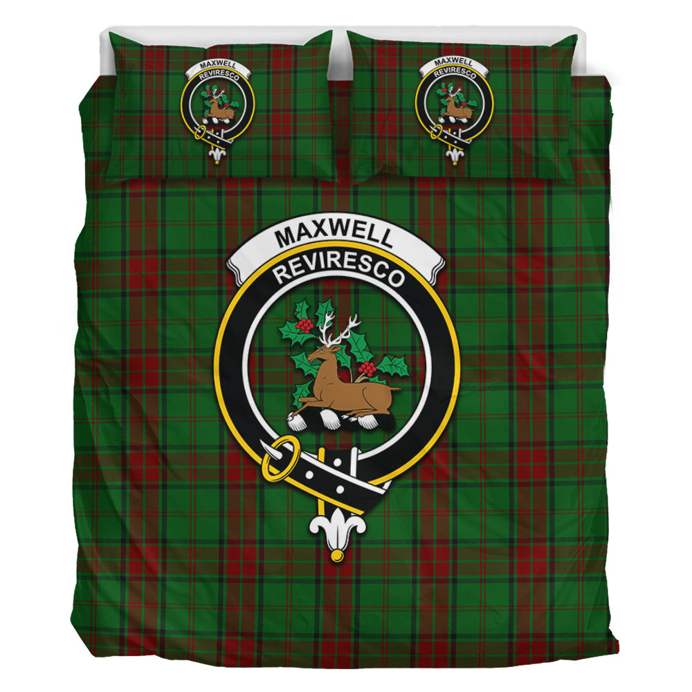 maxwell-hunting-tartan-bedding-set-with-family-crest