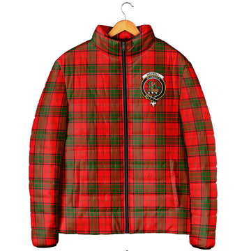 Maxwell Modern Tartan Padded Jacket with Family Crest