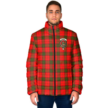 Maxwell Modern Tartan Padded Jacket with Family Crest