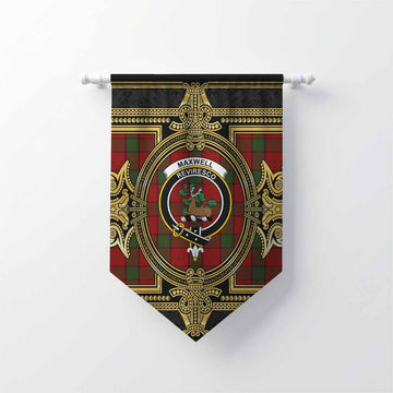 Maxwell Scottish Tartan Crest Gonfalon Royal Stylized Chevron - Tartan Vibes Clothing