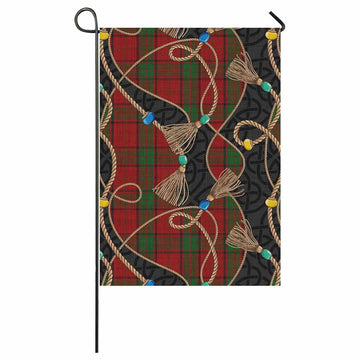 Maxwell Scottish Tartan Twisted Ropes Stylized Garden Flag