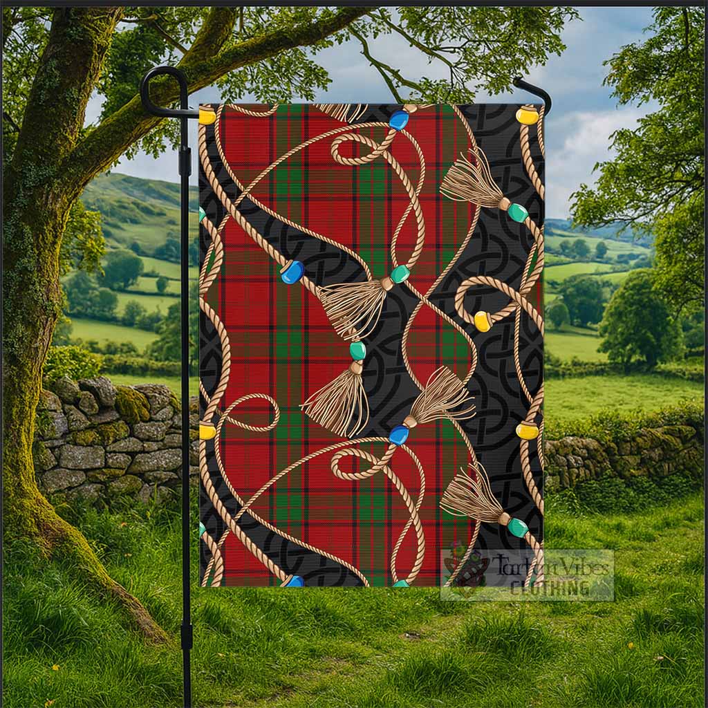 Maxwell Scottish Tartan Twisted Ropes Stylized Garden Flag - Tartan Vibes Clothing