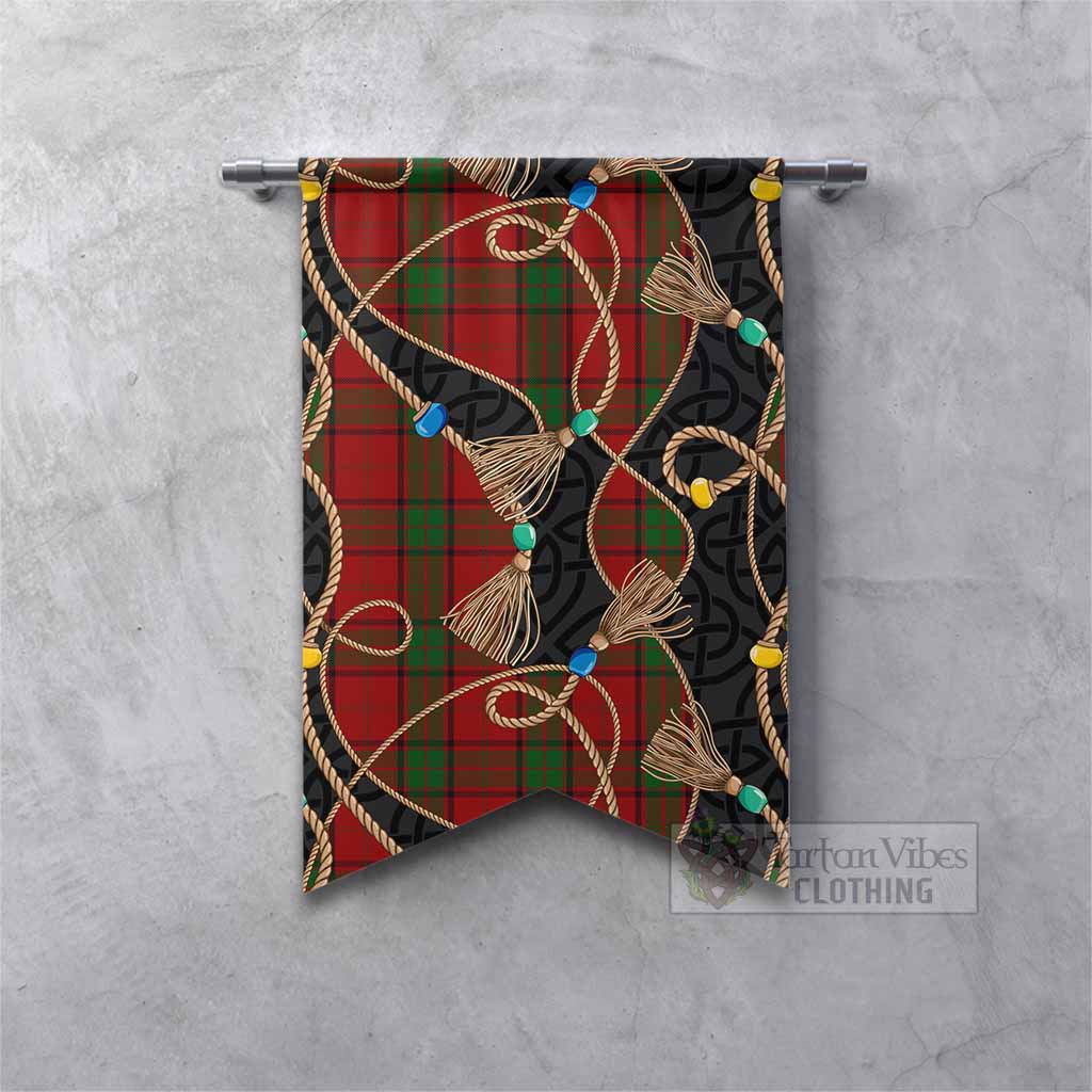 Maxwell Scottish Tartan Twisted Ropes Stylized Gonfalon Fishtail - Tartan Vibes Clothing