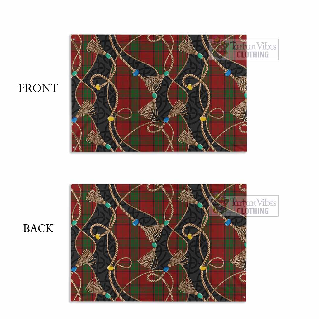 Maxwell Scottish Tartan Twisted Ropes Stylized House Flag - Tartan Vibes Clothing