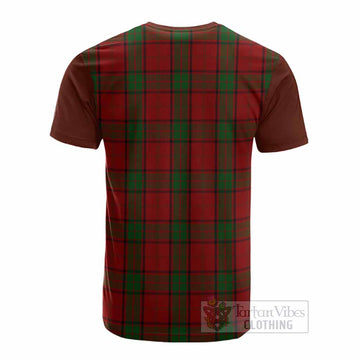 Maxwell Tartan Accent Cotton T-shirt with Family Crest