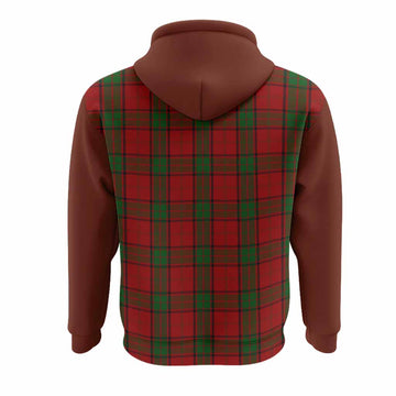 Maxwell Tartan Accent Hoodie with Family Crest