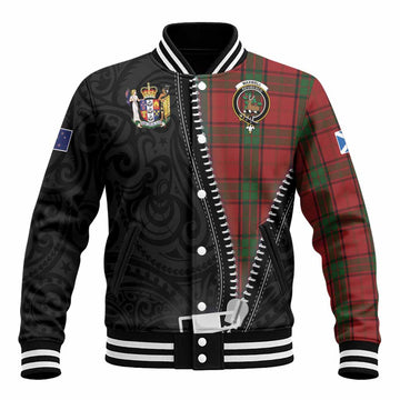 Maxwell Tartan Baseball Jacket New Zealand Pattern Unique Zipper Stylized