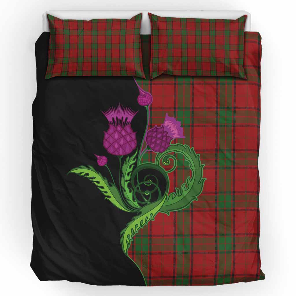 Maxwell Tartan Bedding Set Traditional Scottish Thistle UK Bedding Set UK King 91*87 inch - Tartan Vibes Clothing