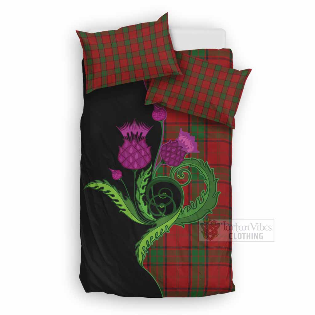Maxwell Tartan Bedding Set Traditional Scottish Thistle UK Bedding Set UK Double 79*79 inch - Tartan Vibes Clothing