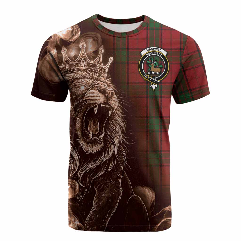 Maxwell Tartan Cotton T-shirt Roaring Lion Heritage