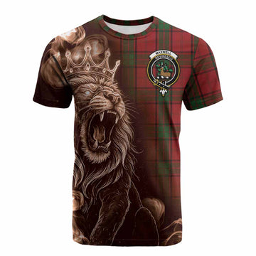 Maxwell Tartan Cotton T-shirt Roaring Lion Heritage