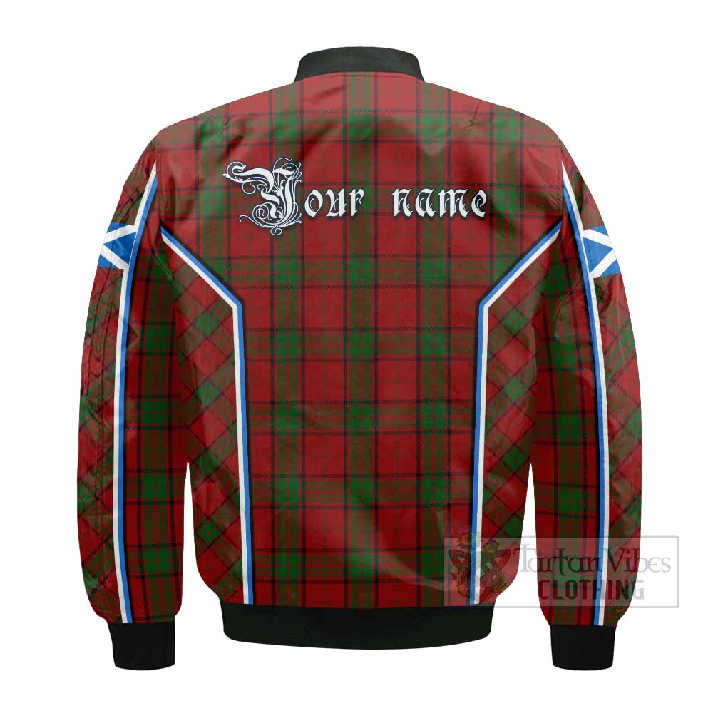 Maxwell Tartan Crest Bomber Jacket Scotland Coat of Arm Flag Style - Tartan Vibes Clothing