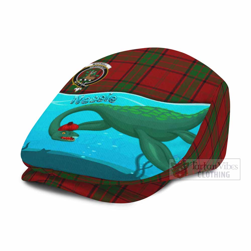 Maxwell Tartan Crest Flat Cap, Jeff Cap Nessie Under Water