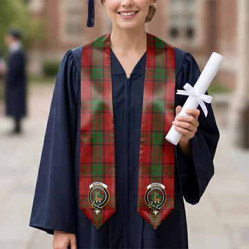 Maxwell Tartan Crest Graduation Stole - Tartan Vibes Clothing