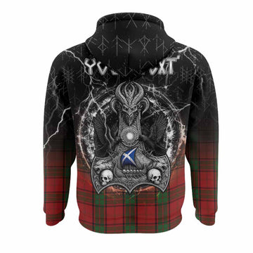 Maxwell Tartan Crest Hoodie Celtic Odin's Raven Legacy
