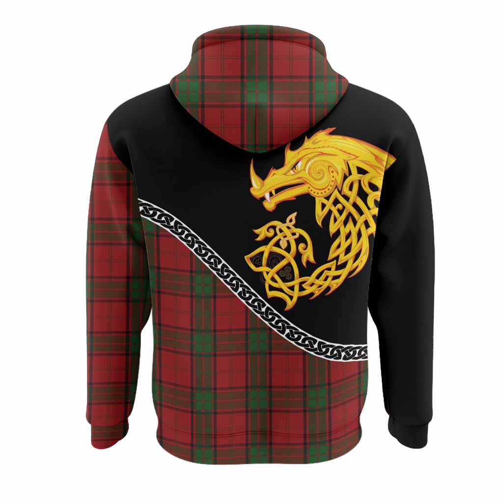 Maxwell Tartan Crest Hoodie Legendary Dragon Knot Half Style