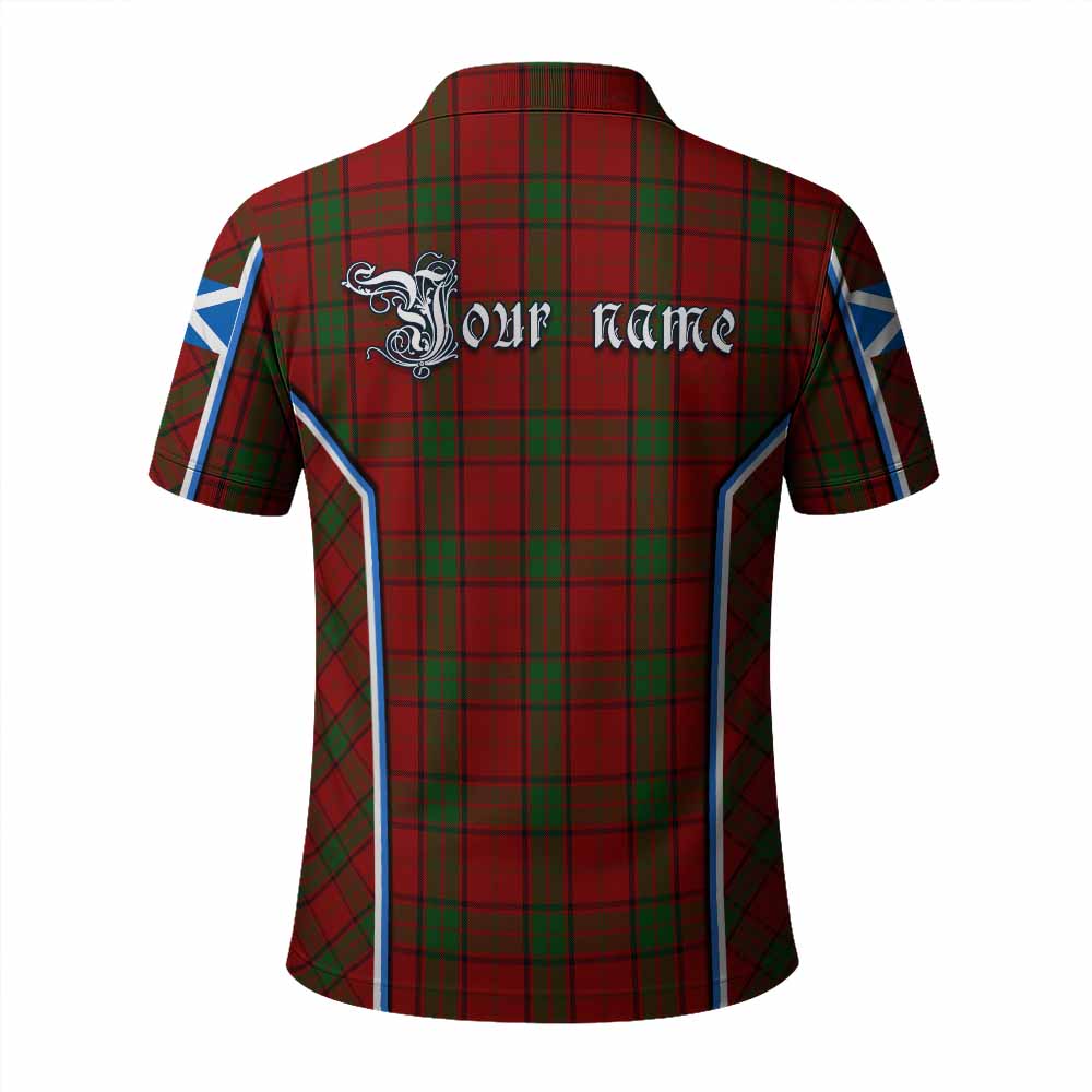 Maxwell Tartan Crest Polo Shirt Scotland Coat of Arm Flag Style - Tartan Vibes Clothing