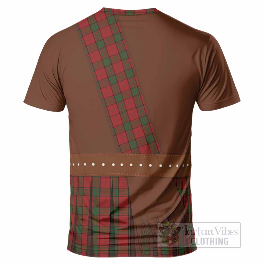 Maxwell Tartan Crest T-Shirt Kilt Costume Style