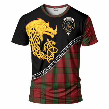 Maxwell Tartan Crest T-Shirt Legendary Dragon Knot Half Style