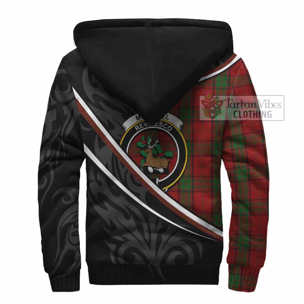 Maxwell Tartan Family Crest Sherpa Hoodie Celtic Scottish Thistle Floral - Tartan Vibes Clothing