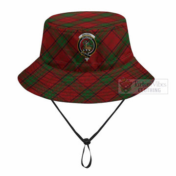 Maxwell Tartan Fishing Hat with Family Crest