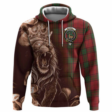 Maxwell Tartan Hoodie Roaring Lion Heritage