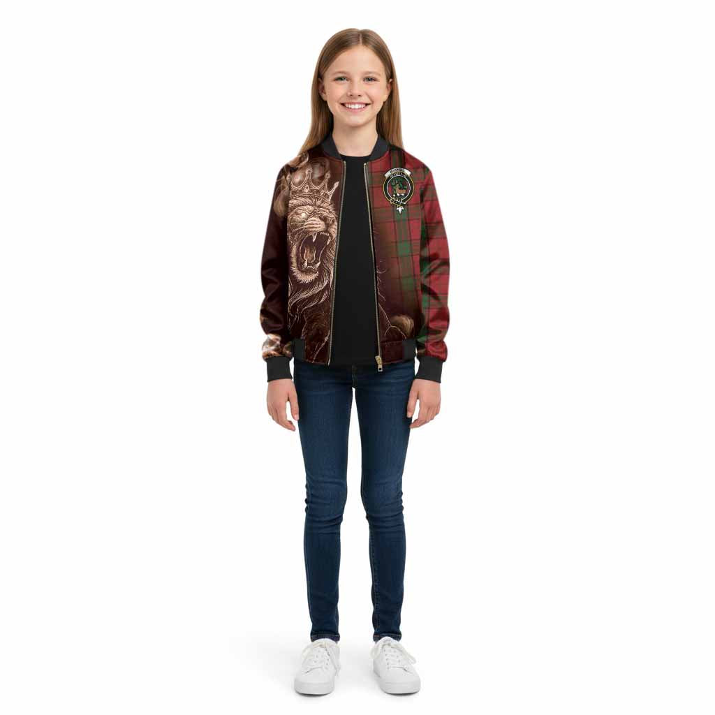 Maxwell Tartan Kid Bomber Jacket Roaring Lion Heritage
