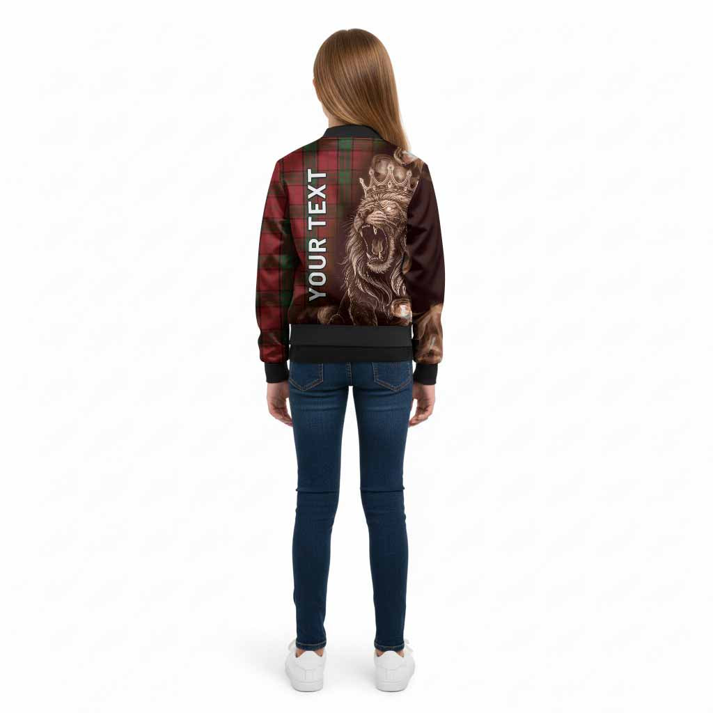 Maxwell Tartan Kid Bomber Jacket Roaring Lion Heritage