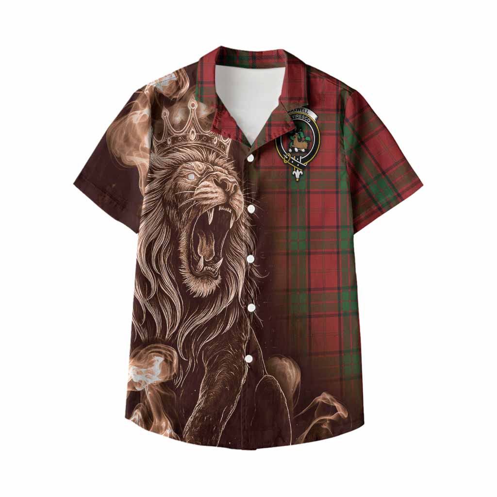 Maxwell Tartan Kid Hawaiian Shirt Roaring Lion Heritage