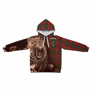 Maxwell Tartan Kid Hoodie Roaring Lion Heritage
