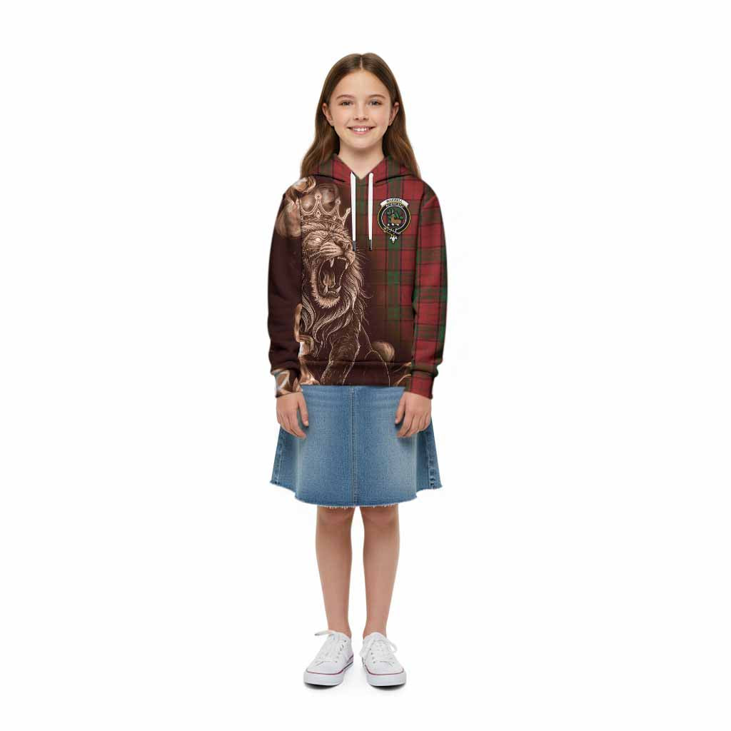 Maxwell Tartan Kid Hoodie Roaring Lion Heritage