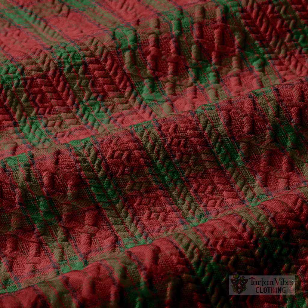 Maxwell Tartan Men’s Polo Sweater Top with Family Crest