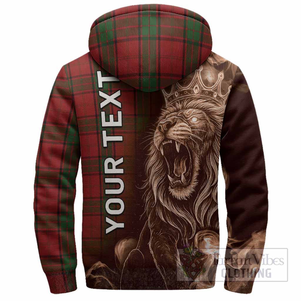 Maxwell Tartan Sherpa Hoodie Roaring Lion Heritage