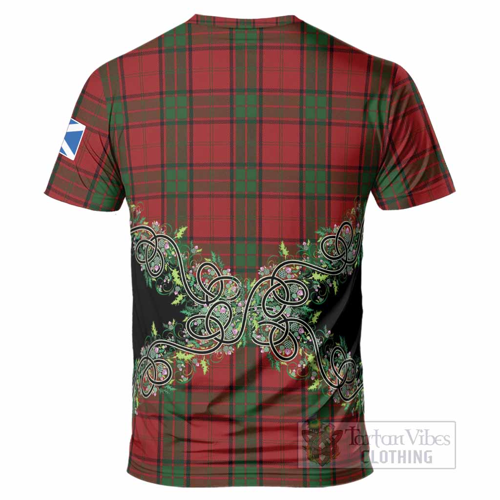 Maxwell Tartan T-Shirt Thistle Scottish Spirit