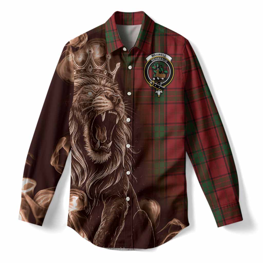 Maxwell Tartan Women Casual Shirt Roaring Lion Heritage