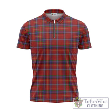 Maynard Tartan Zipper Polo Shirt - Tartan Vibes Clothing