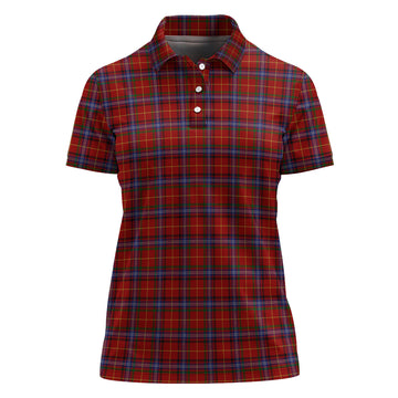 Maynard Tartan Polo Shirt For Women