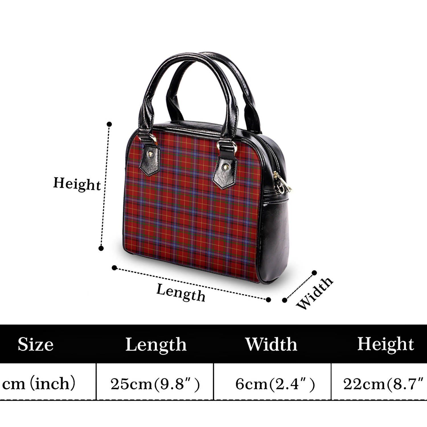 Maynard Tartan Shoulder Handbags - Tartan Vibes Clothing