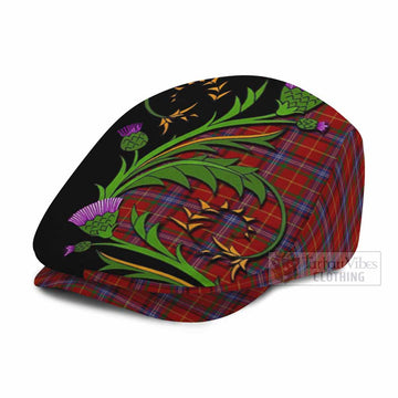 Maynard Tartan Flat Cap, Jeff Cap Scottish Thistle Pride Heritage Art