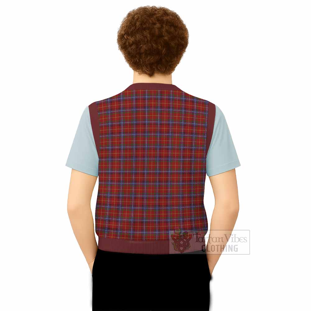 Maynard Tartan Knitted V-Neck Vest - Tartan Vibes Clothing