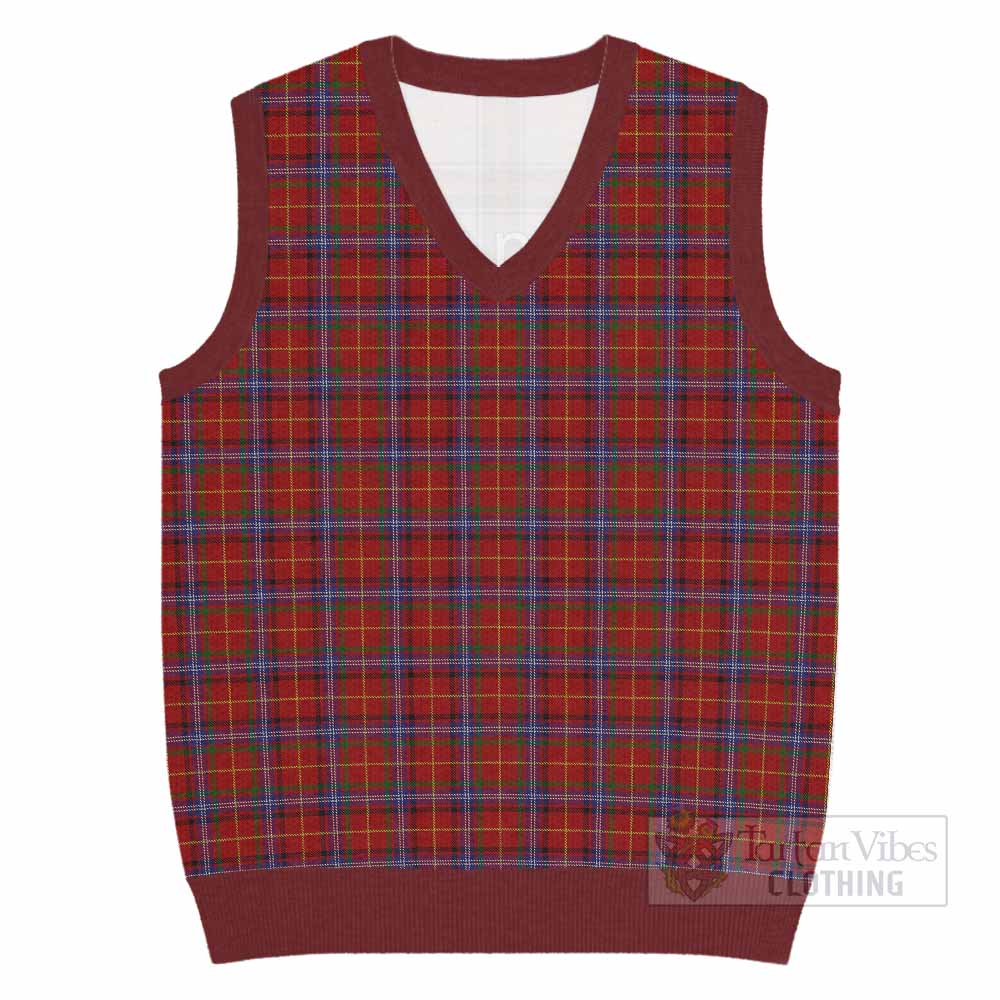 Maynard Tartan Knitted V-Neck Vest - Tartan Vibes Clothing