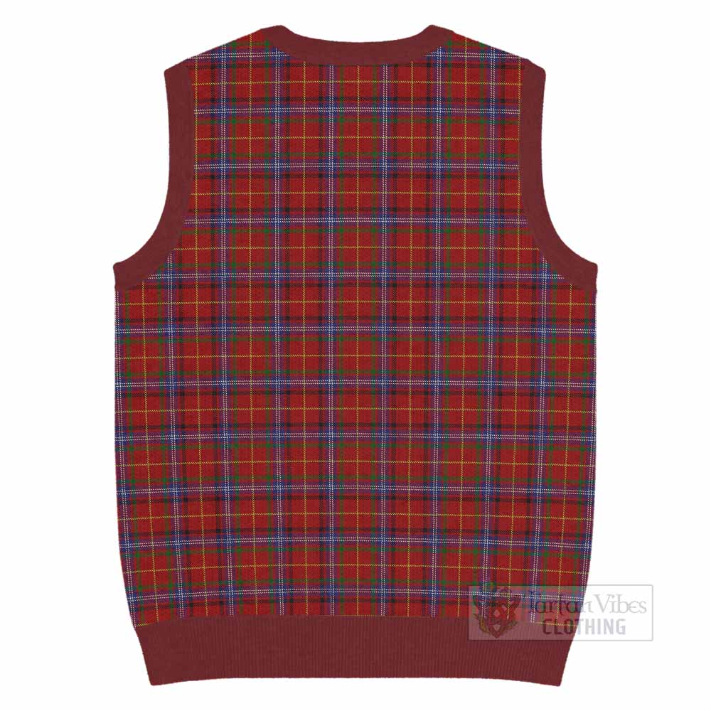 Maynard Tartan Knitted V-Neck Vest - Tartan Vibes Clothing
