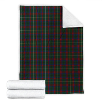 Mayo County Ireland Tartan Blanket