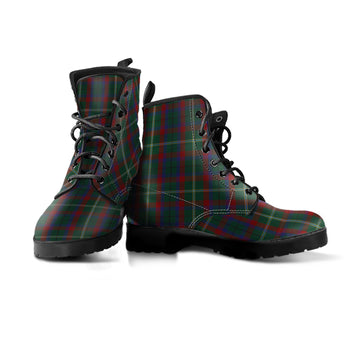 Mayo County Ireland Tartan Leather Boots