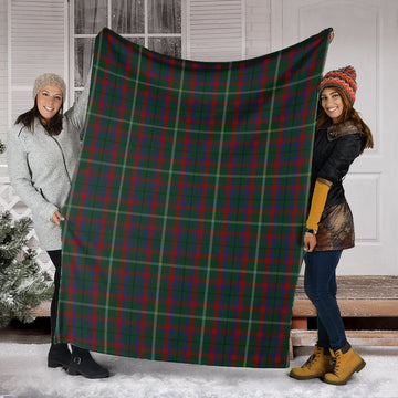 Mayo County Ireland Tartan Blanket